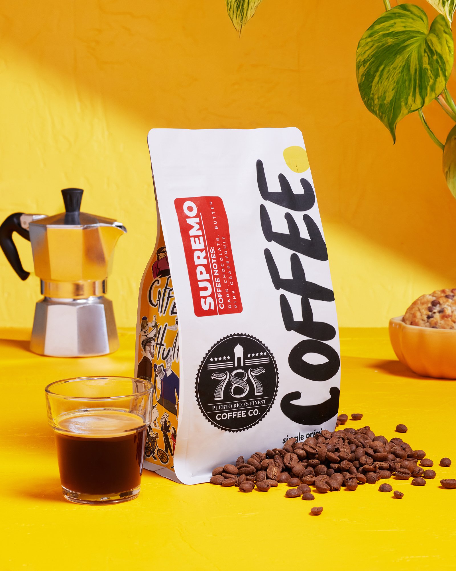 Supremo Coffee Beans Grown in Puerto Rico- 787 Coffee