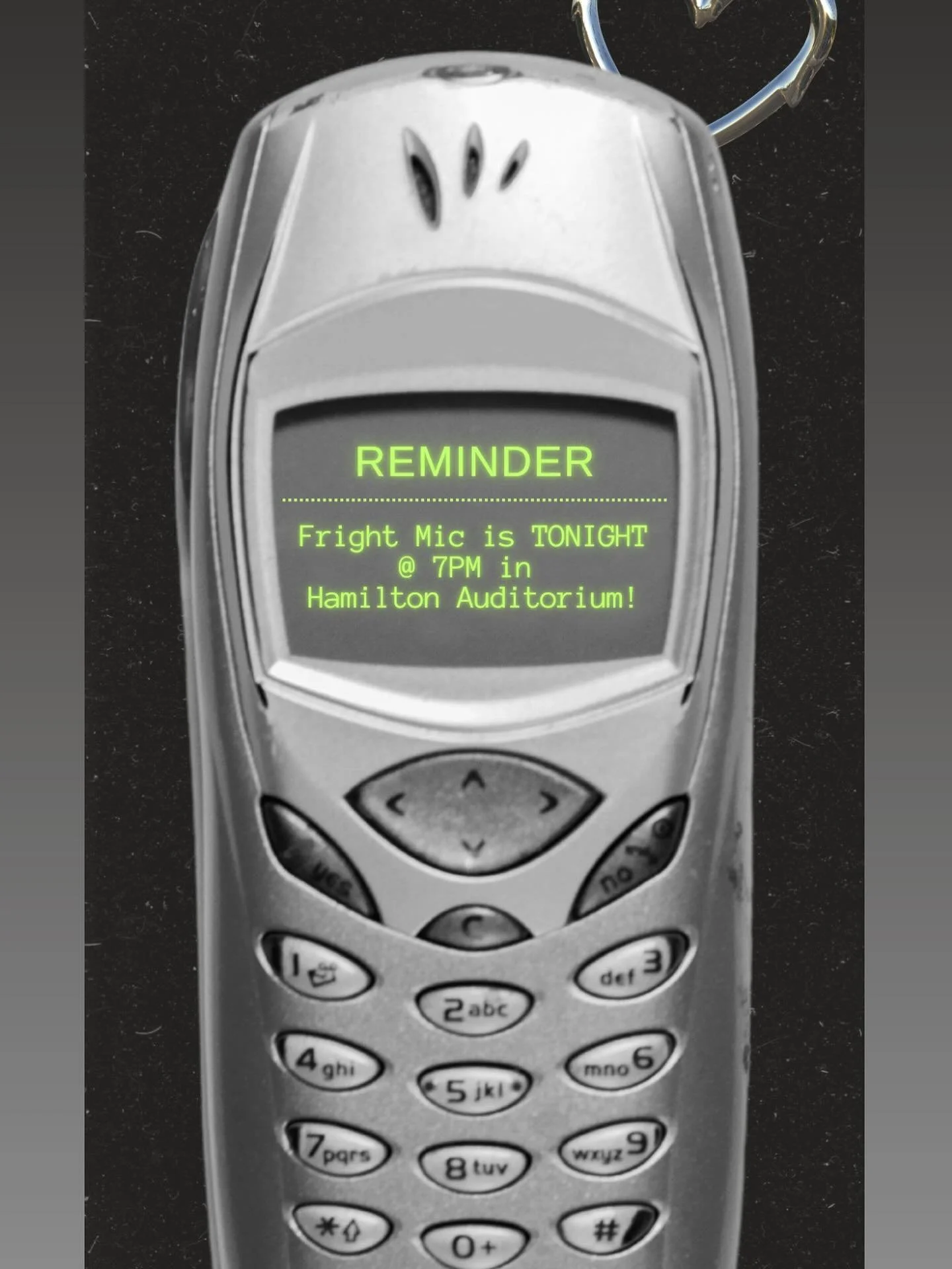 Last call for chills and thrills. 

Fright Mic hits the Hamilton Auditorium stage tonight at 7 PM. Bring your stories, your friends, and your nerve.

#franklincollege #theapogee