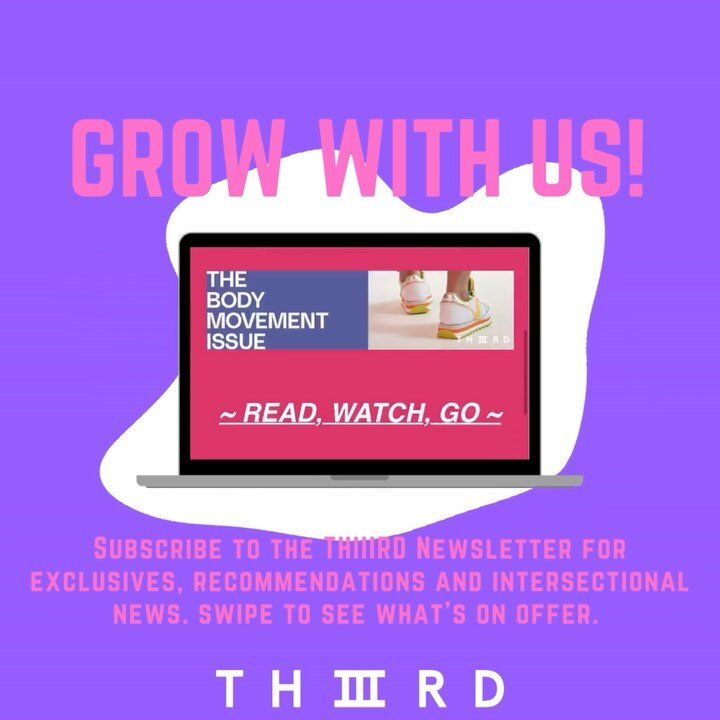 🚨PSA🚨 We have relaunched our newsletter 📰, and it&rsquo;s bigger and better than ever! 🫶🏽 ✨Swipe through to see what&rsquo;s on offer. 💖

As we grow the THIIIRD community we want to share exclusives ✨, recommendations 🗣️and intersectional news