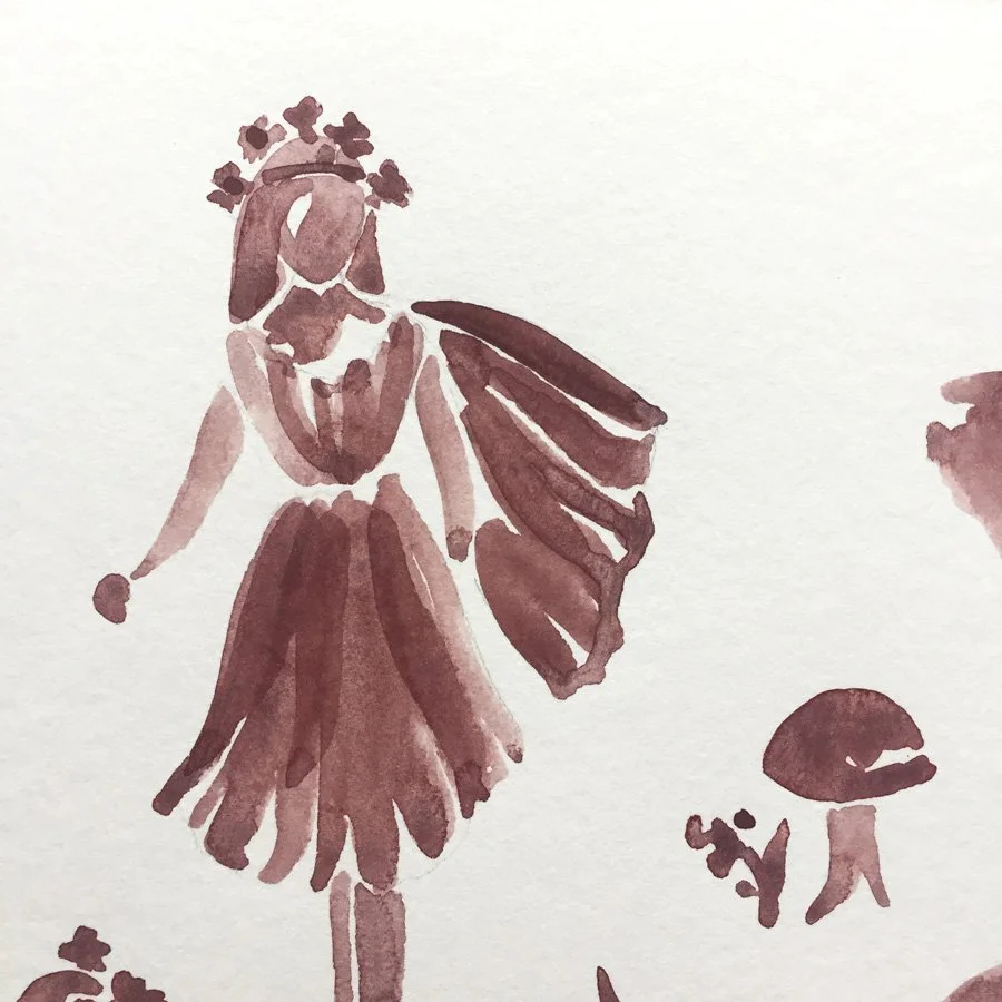 watercolor paintings by Untold Imprint
