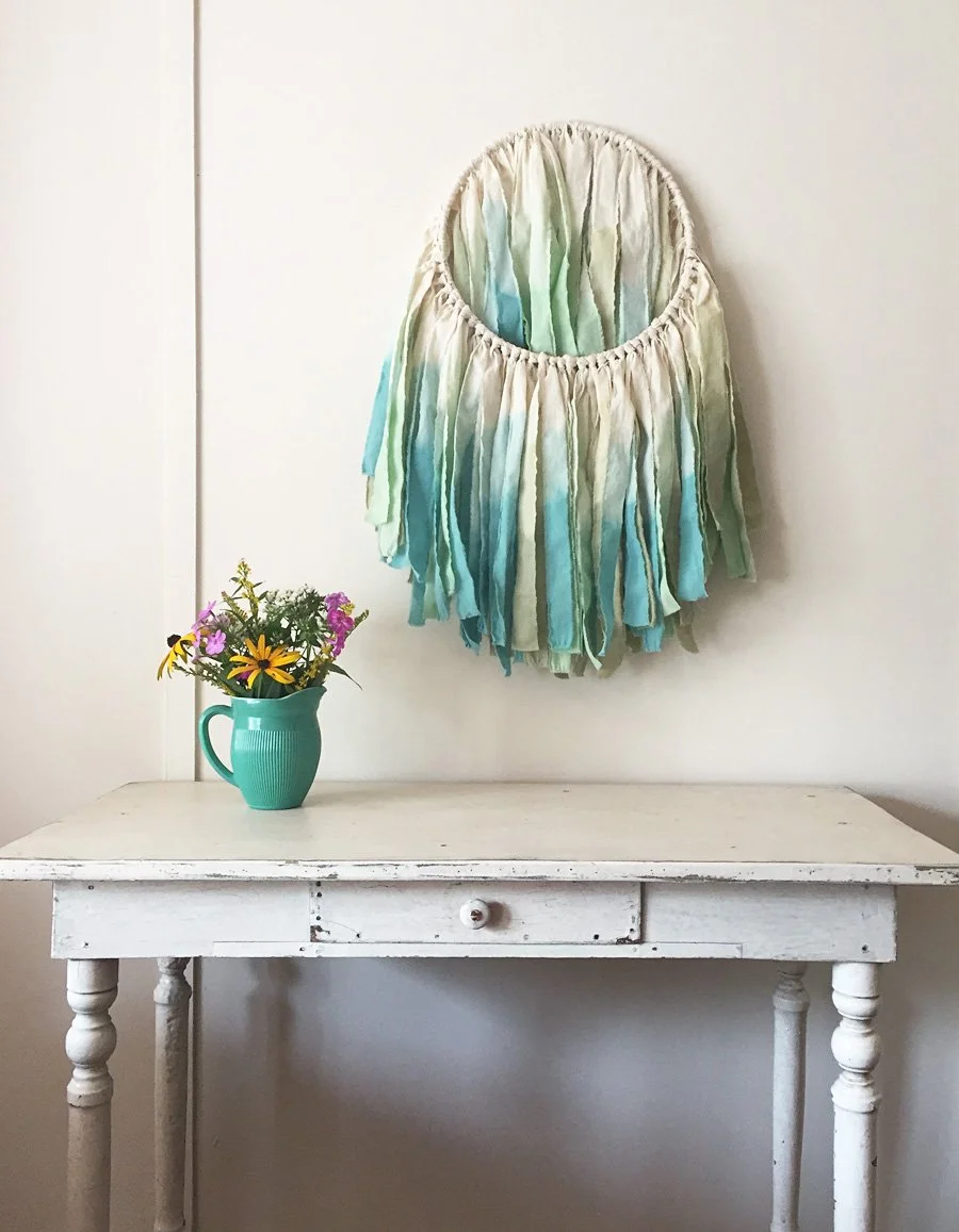 eventide hand-dyed wall hanging by Untold Imprint