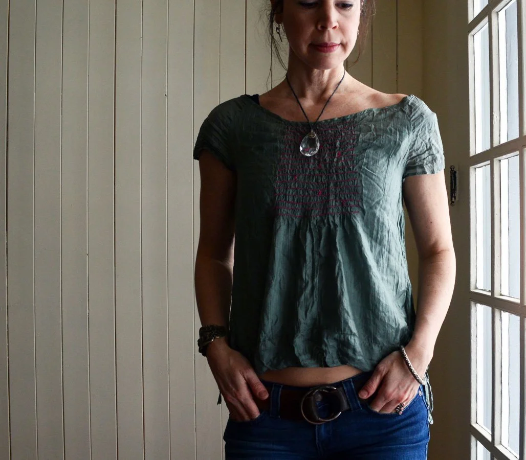Glass Goddess Necklace by Untold Imprint