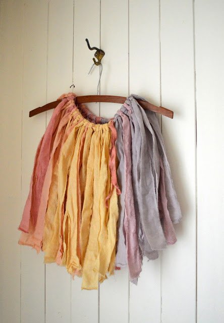 children's torn-cotton skirts by Untold Imprint