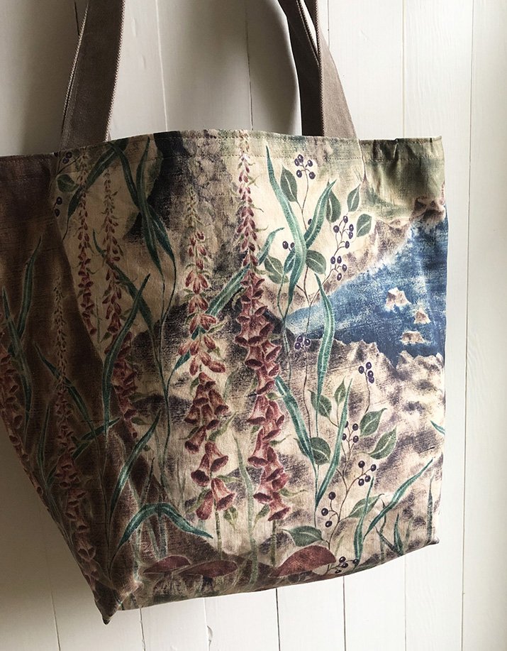 Foxgloves & Sword Bag by Talufane