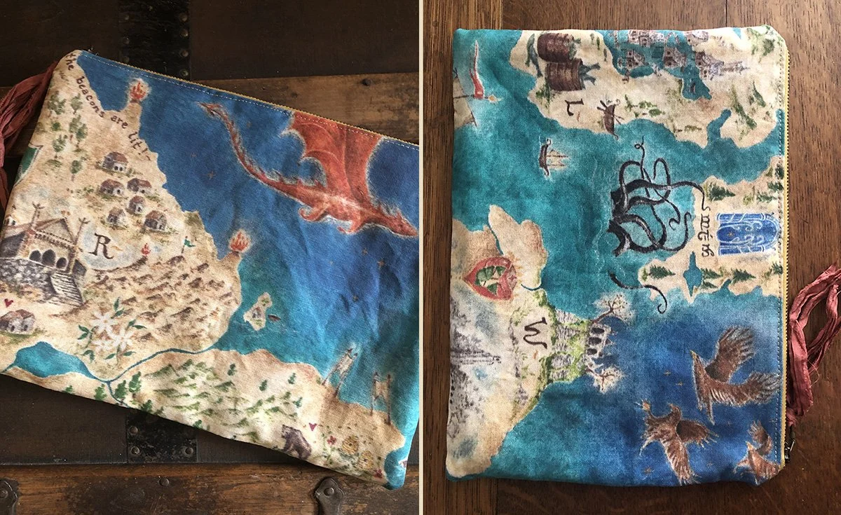 Smaug zipper pouch by Talufane