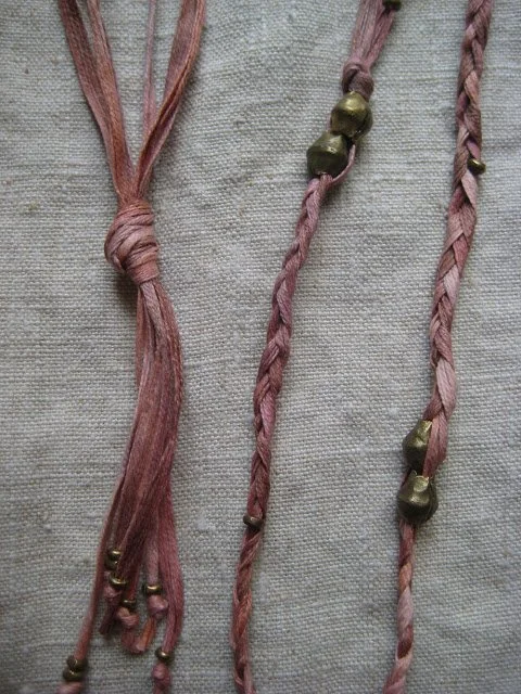 Kanae textile wrist wrap / necklace by Untold Imprint