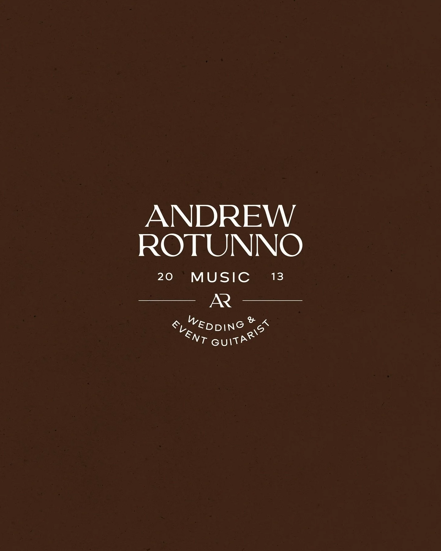 Brand reveal time for @andrewrotunnomusic 👏🏼

Andrew Rotunno Music offers live acoustic guitar for weddings, gatherings, and intimate events. His instrumental arrangements bring warmth, calm, and intention to each setting, creating a vibe that feel