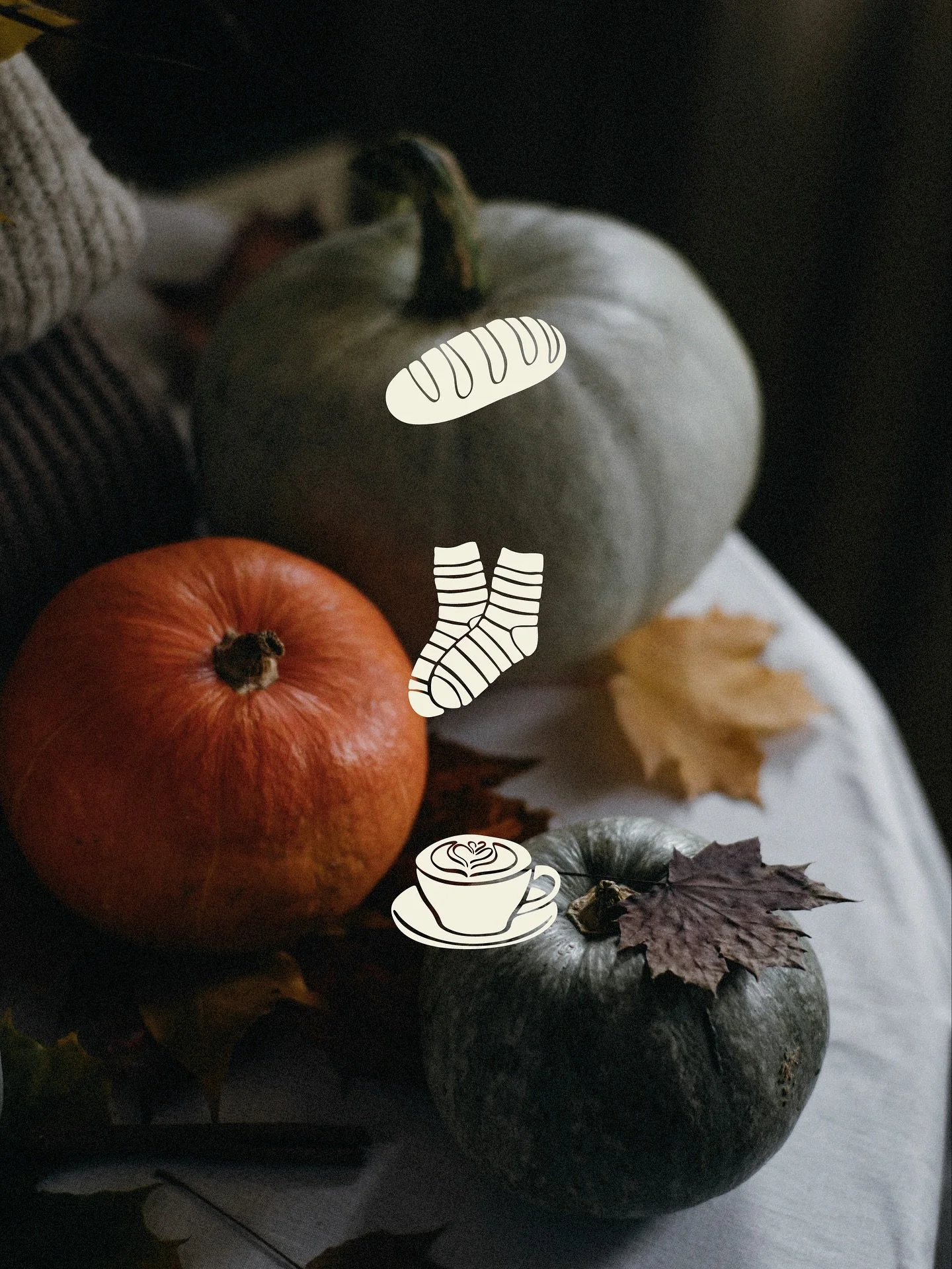 Now that I&rsquo;ve finally accepted summer is over, I am fully embracing all of the cozy fall vibes🍂☕️🧦🥖

&bull;

#fallvibes #fall #cozyfallillustrations #fallillustrations #fallillustration #mainebranddesigner #mainegraphicdesigner #maineillustr