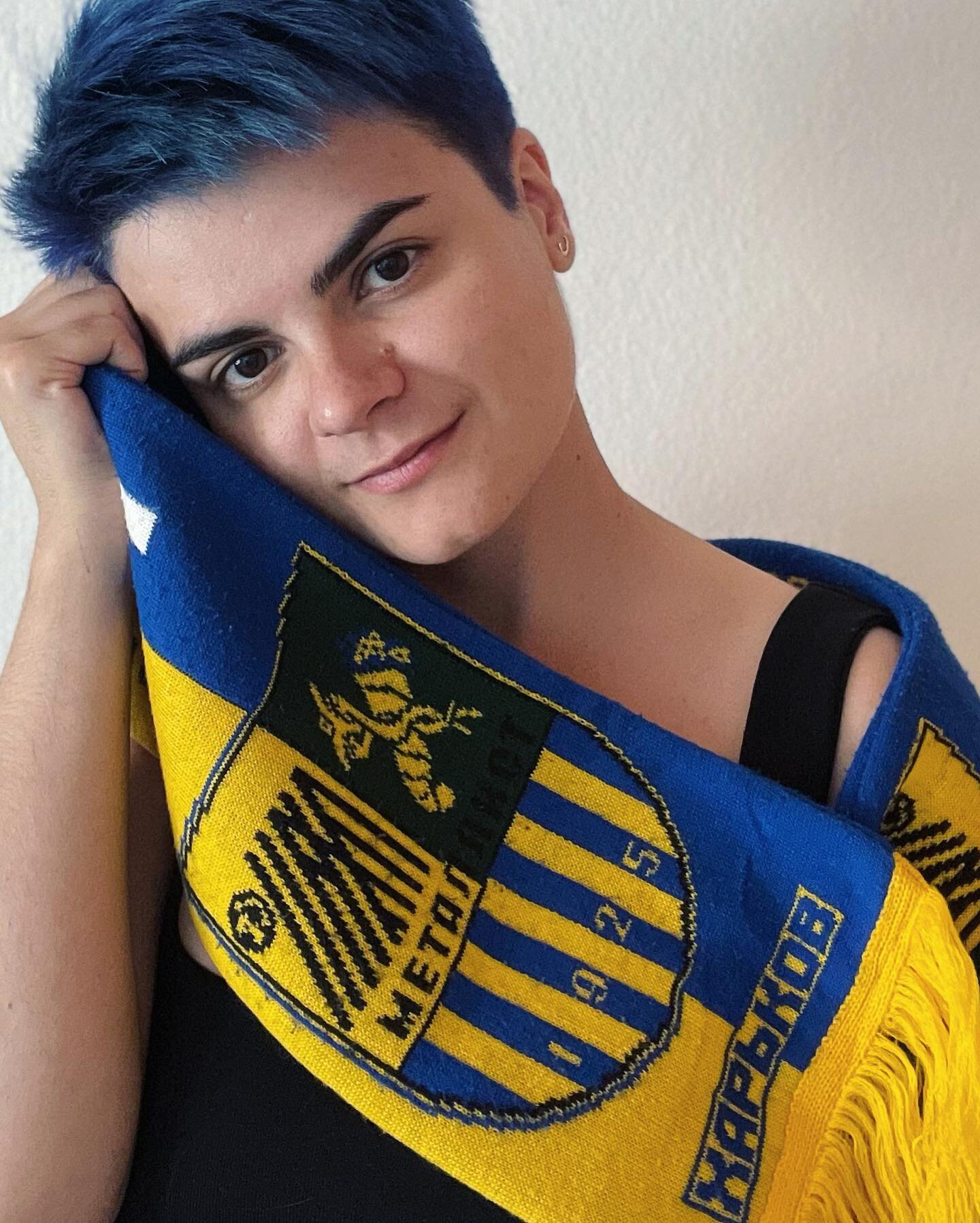 I was sent something really precious from home. My fan scarf of FC &ldquo;Metalist Kharkiv&rdquo;, it has been with me since 2008, and followed me to every game till 2014. That year, when the war with Russia actually started, my team stopped existing