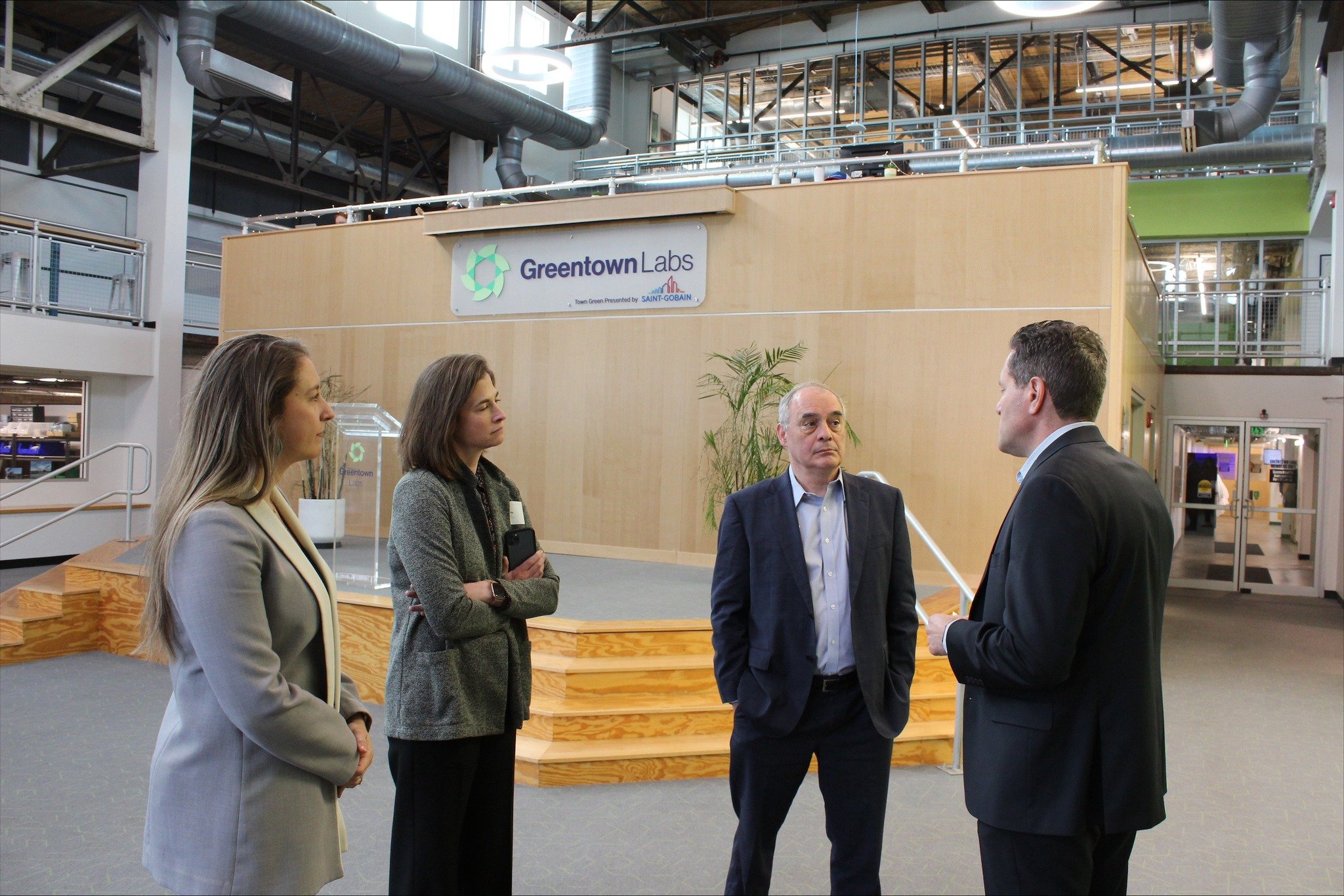 Addressing climate change requires bold solutions - and that's exactly what Greentown Labs is pioneering. 

I was grateful to learn more about the climate tech innovation Greentown fosters on a tour of their Boston facility earlier this week. This co