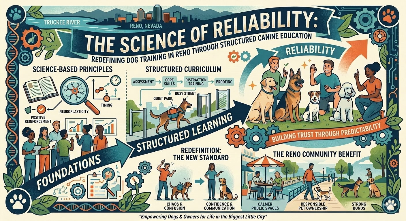 The Science of Reliability: Redefining Dog Training in Reno Through Structured Canine Education 