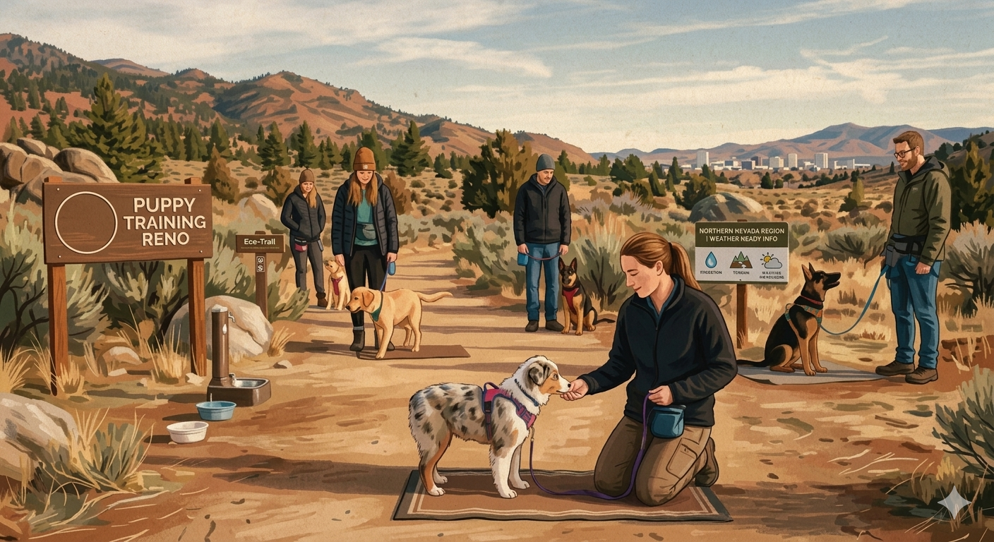 Puppy Training Reno: Building Climate-Ready Canine Behavior in Northern Nevada 