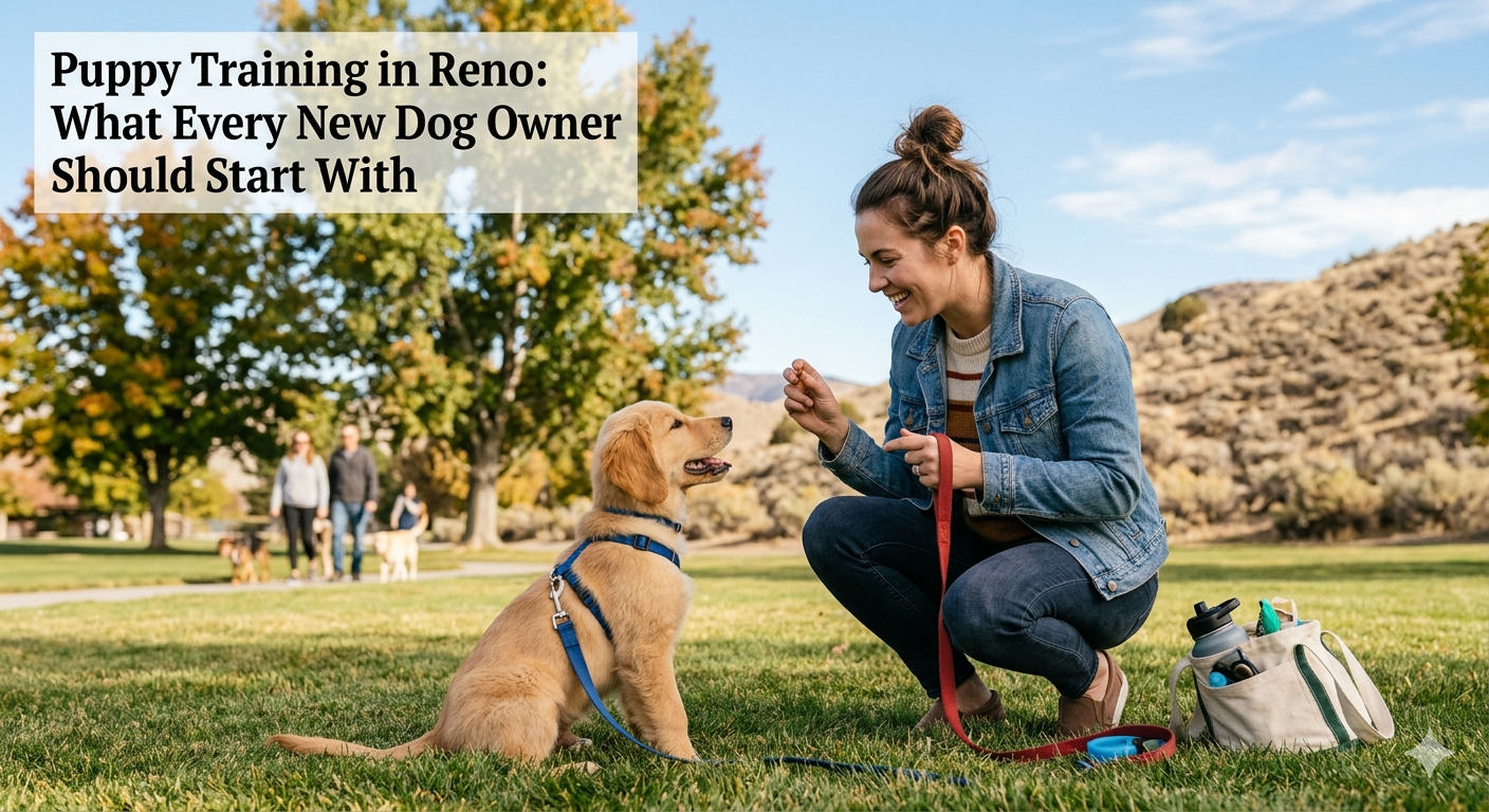 Puppy Training in Reno: What Every New Dog Owner Should Start With 