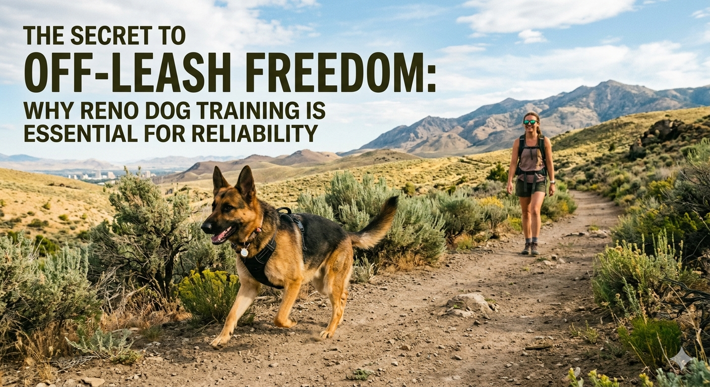 The Secret to Off-Leash Freedom: Why Reno Dog Training is Essential for Reliability 
