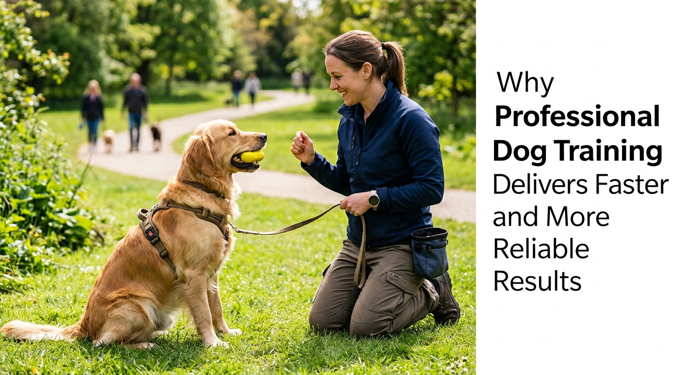 Why Professional Dog Training Delivers Faster and More Reliable Results 