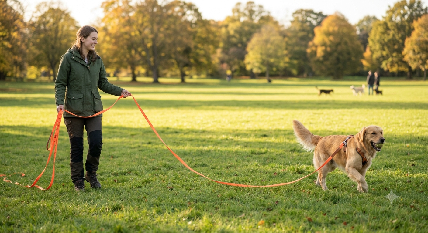 Why Long-Line Training Often Comes Before Genuine Off-Leash Reliability