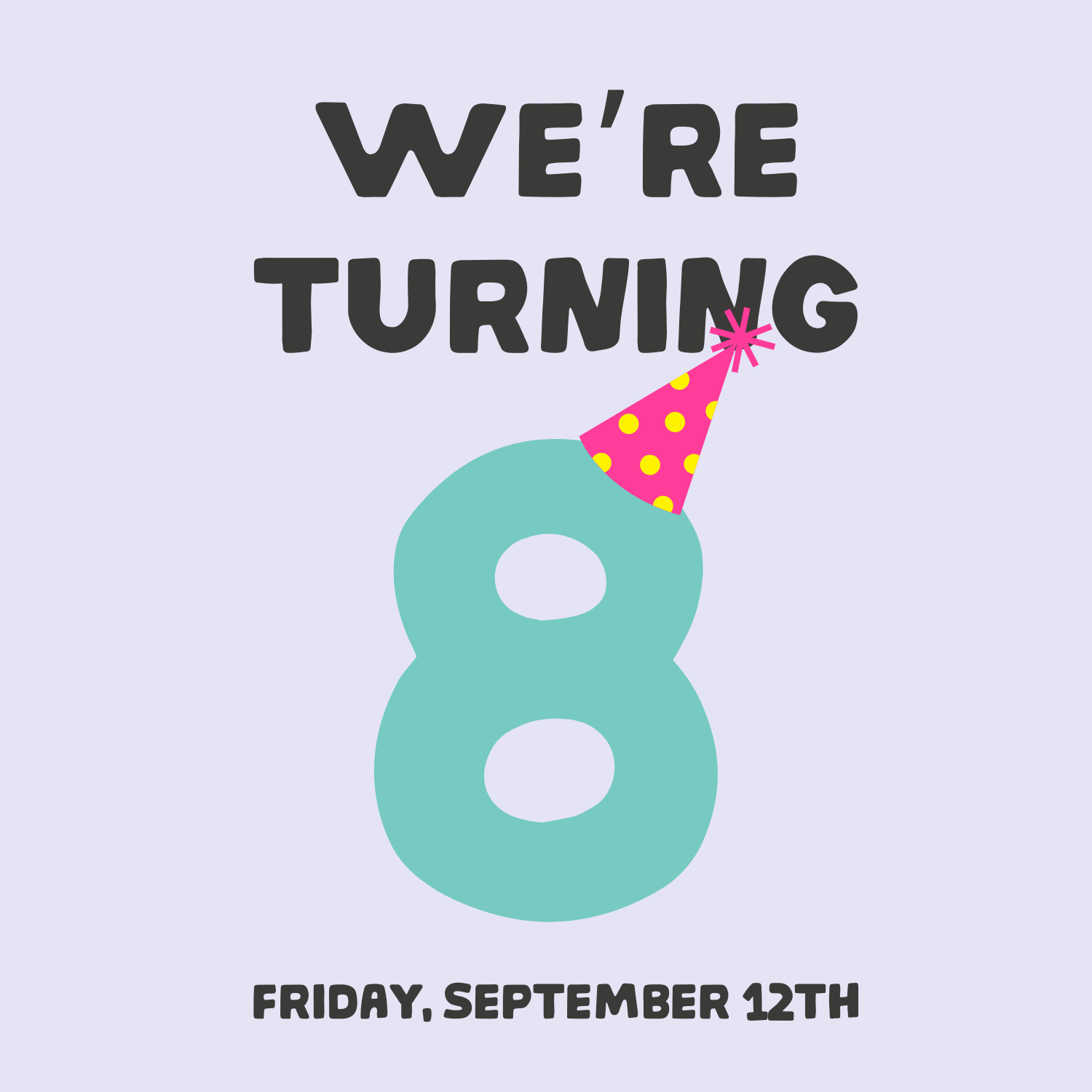 TF 8TH Birthday Party