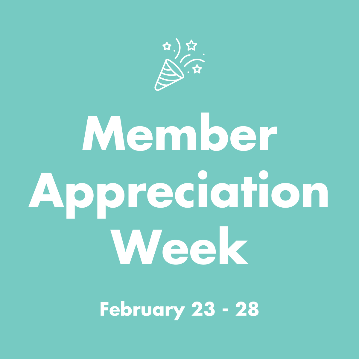 🎉 Member Appreciation Week 