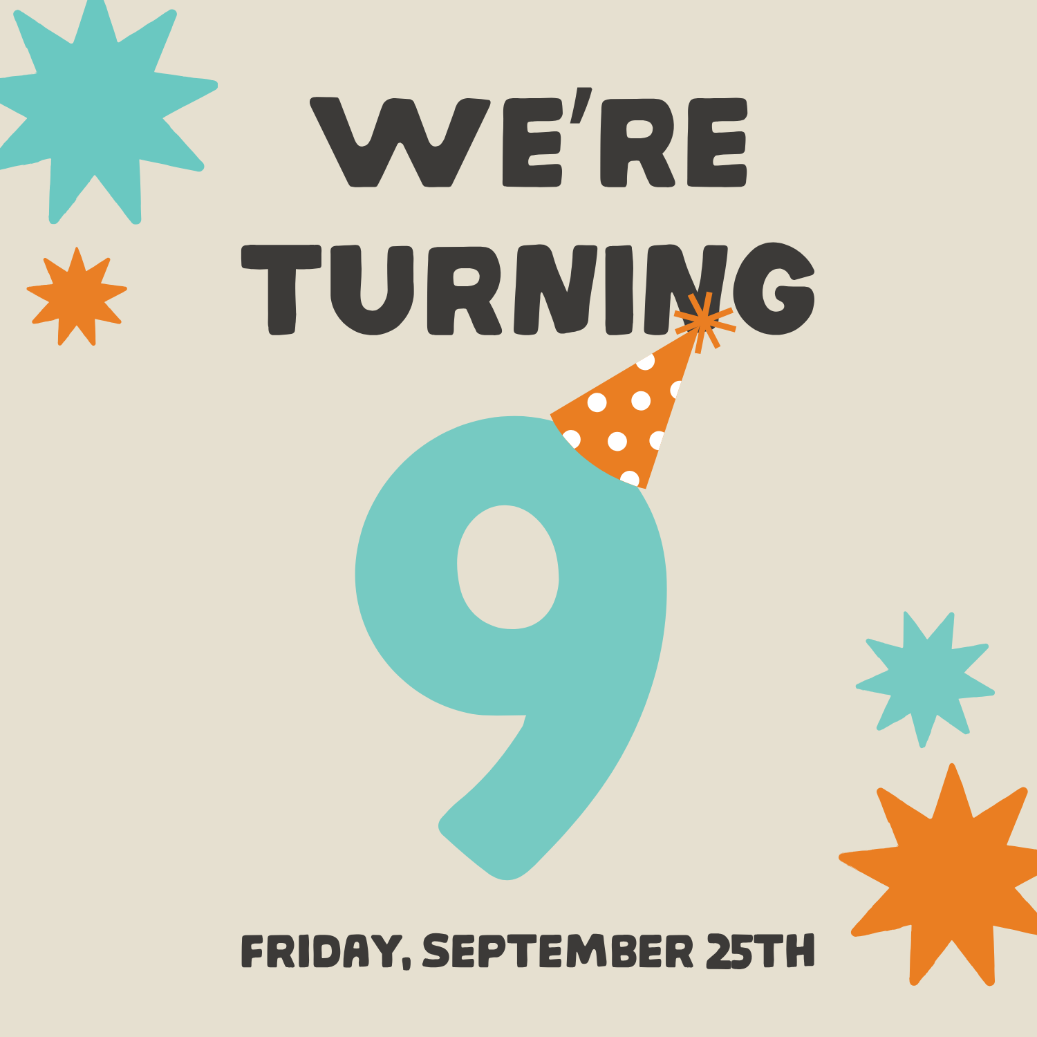 TF 9TH Birthday Party