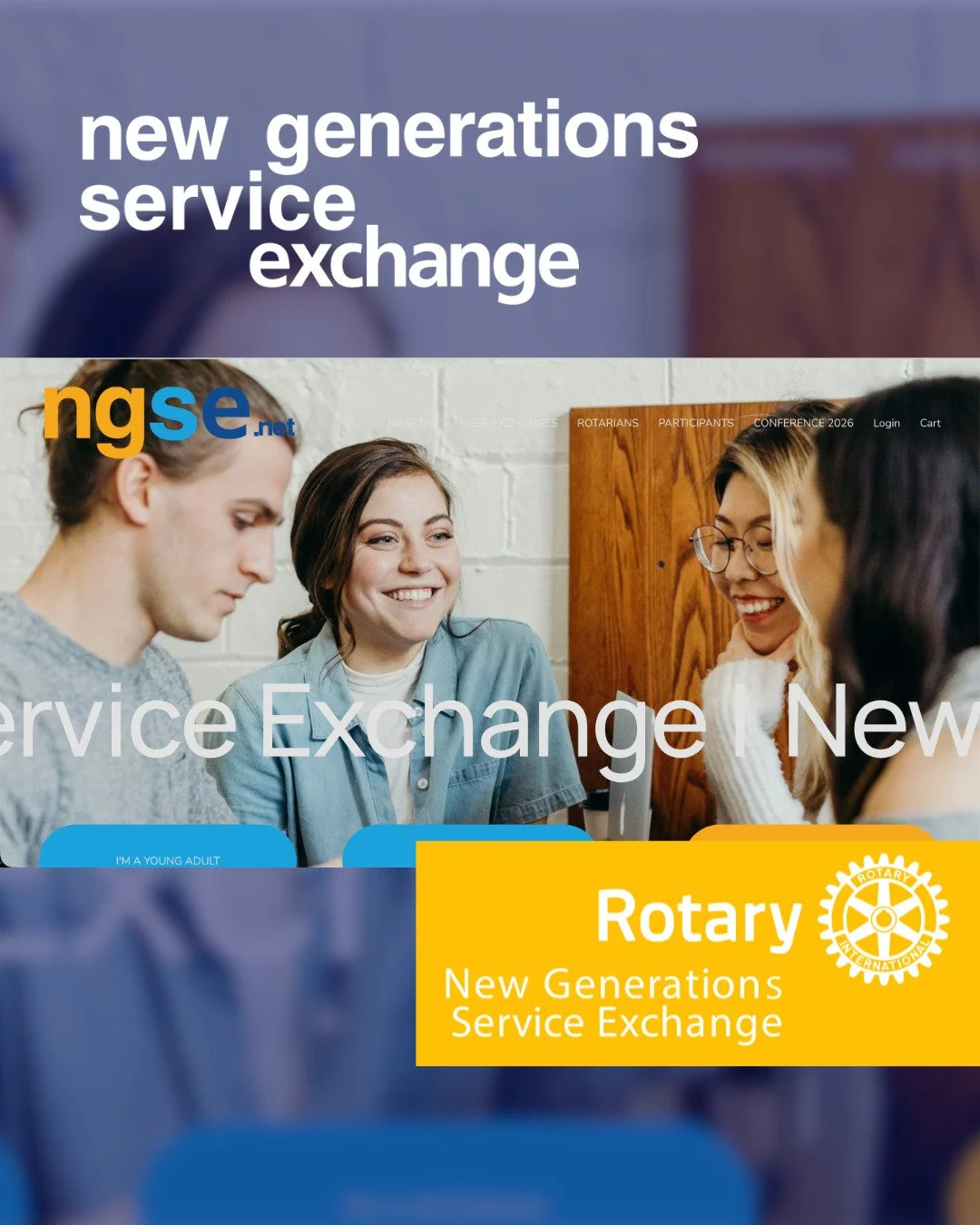 O NGSE precisava falar com jovens.
De verdade.

Nada de site pesado, linguagem institucional ou informa&ccedil;&atilde;o dif&iacute;cil de entender. A ideia era deixar tudo claro, acess&iacute;vel e com vontade de clicar.

O resultado foi um site lev