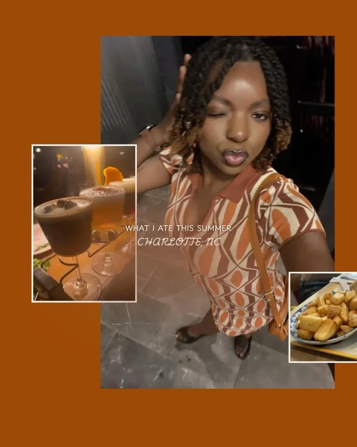 What I Ate This Summer ☀️
Missing the warmth, so here&rsquo;s a few of my fav eats from this summer.

Thank youuu
@runawayclt for the Espresso Flight
@biscuitbellybiscuits for the yummy bowl &amp; amazing service
@exoticaindiankitchenandbar that Coco