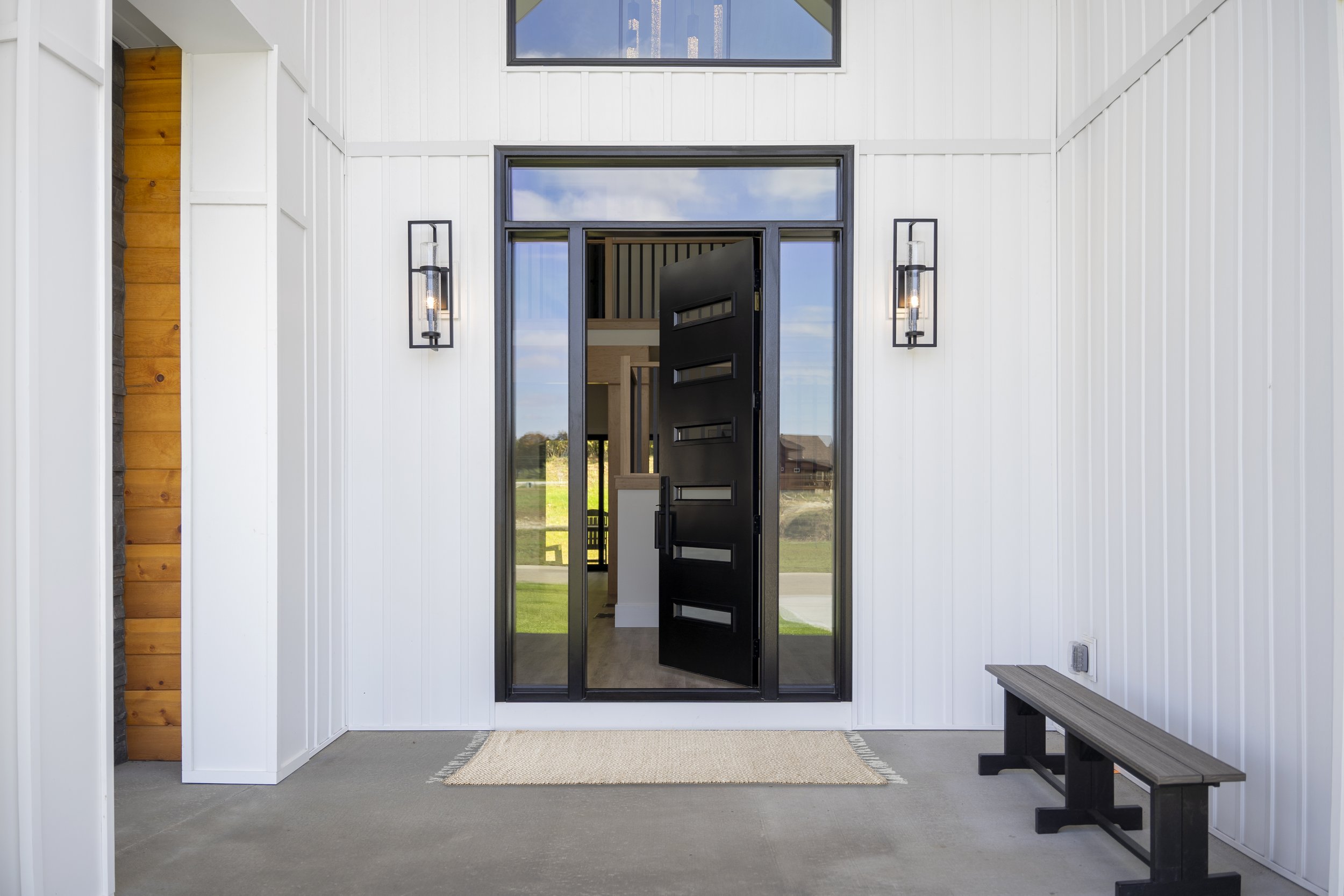 8 Foot 116 Style Legacy Smooth  Coal Black  2 Sidelites  Transom (4).jpg