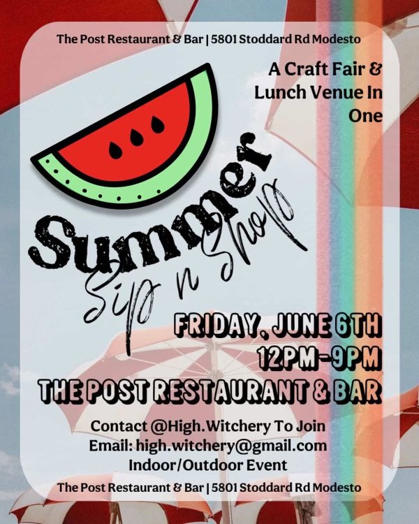 Summer Sip & Shop