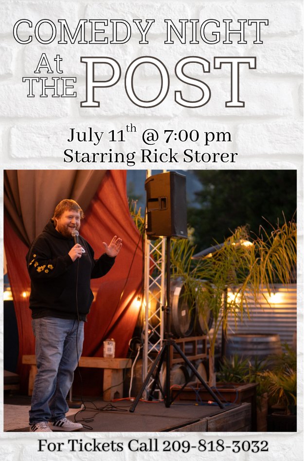 Comedy Night at The Post: Featuring Rick Storer