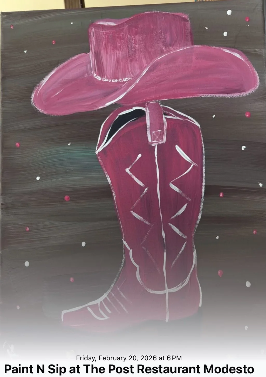 Paint N Sip At The Post