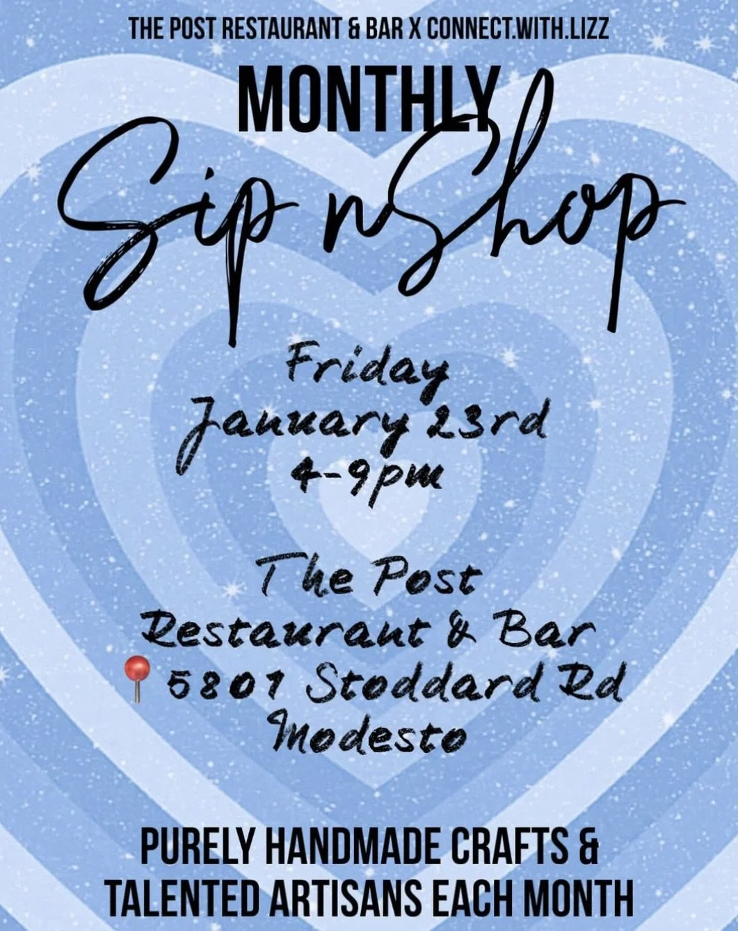 SIP &amp; SHOP AT THE POST