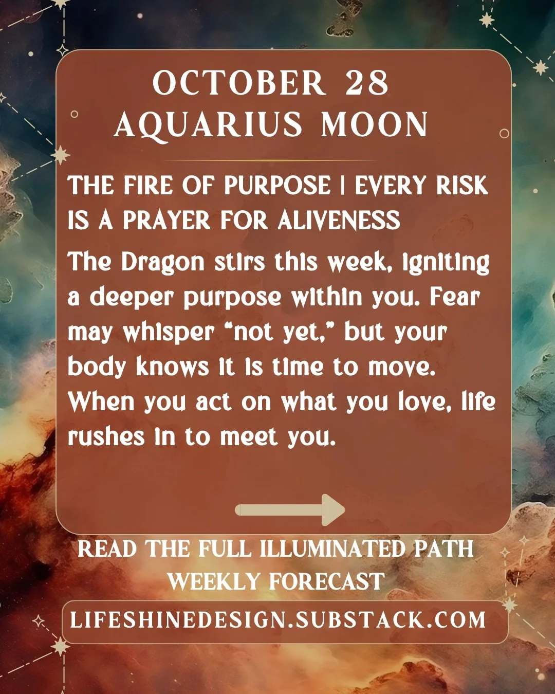 🌿 Read the full Illuminated Path Weekly Forecast + sensory rituals → lifeshinedesign.substack.com