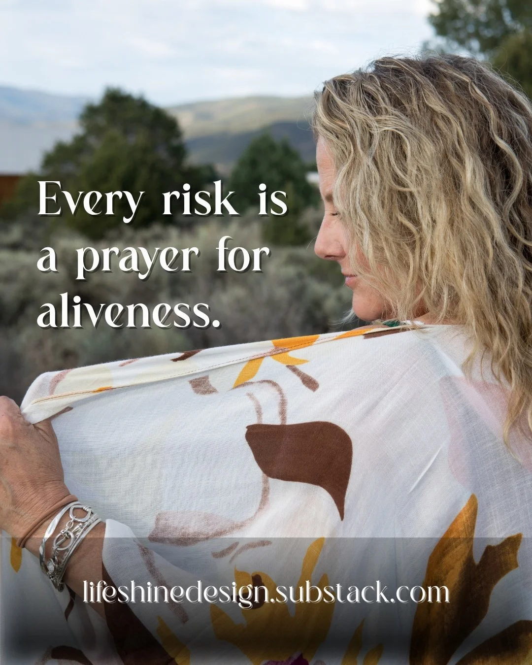 There's a moment, right before you choose courage, when everything inside you trembles. You wonder if you're ready, if you'll fail, if the unknown will meet you with grace or rejection. And then, a deeper voice whispers, “You came here to live.