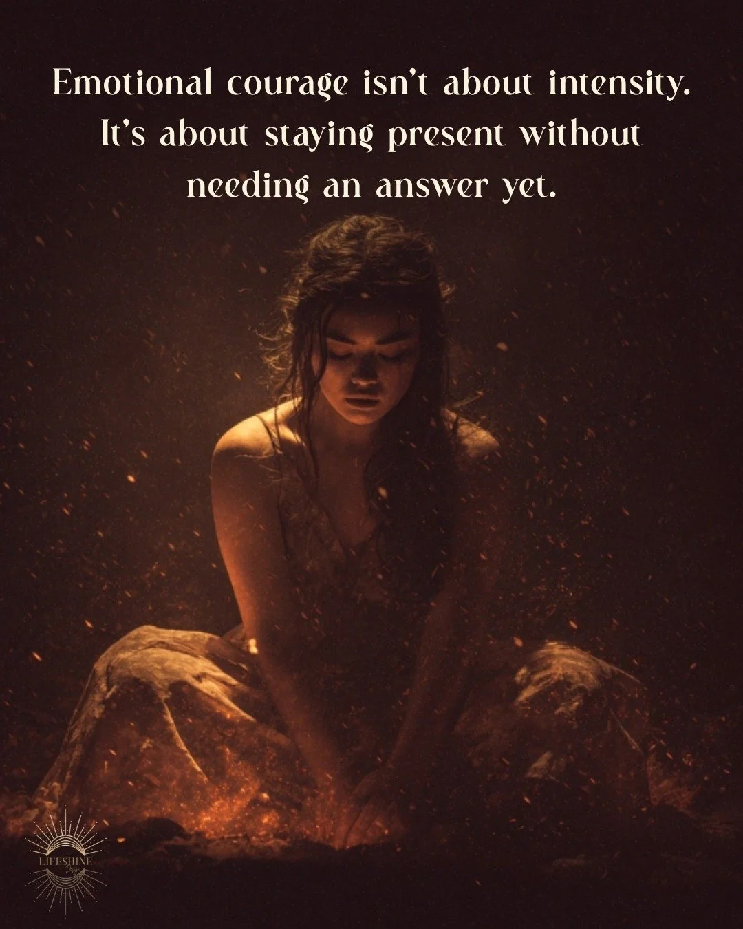 Let the fire tell you the truth in its own time.

𖤓 Read about the energy of the Phoenix in my weekly Substack (link in bio).