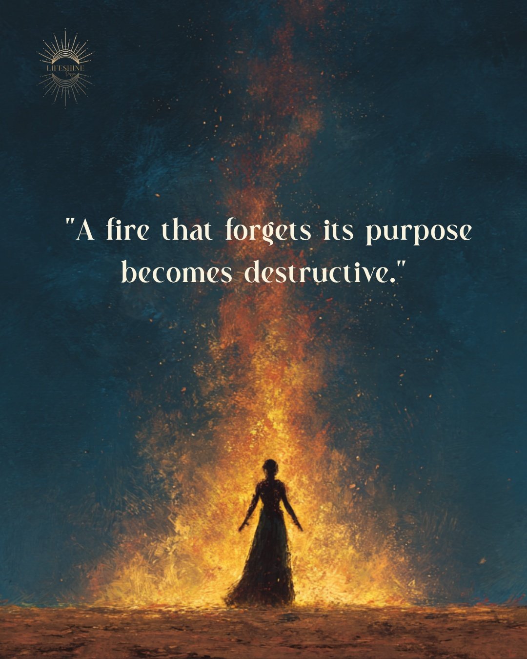 Aries season is here.

And with it comes fire. Real fire. The kind that moves, initiates, breaks ground, refuses to wait any longer.

But fire without direction is just burning. 🔥

The medicine of this season isn't just ignition &mdash; it's purpose