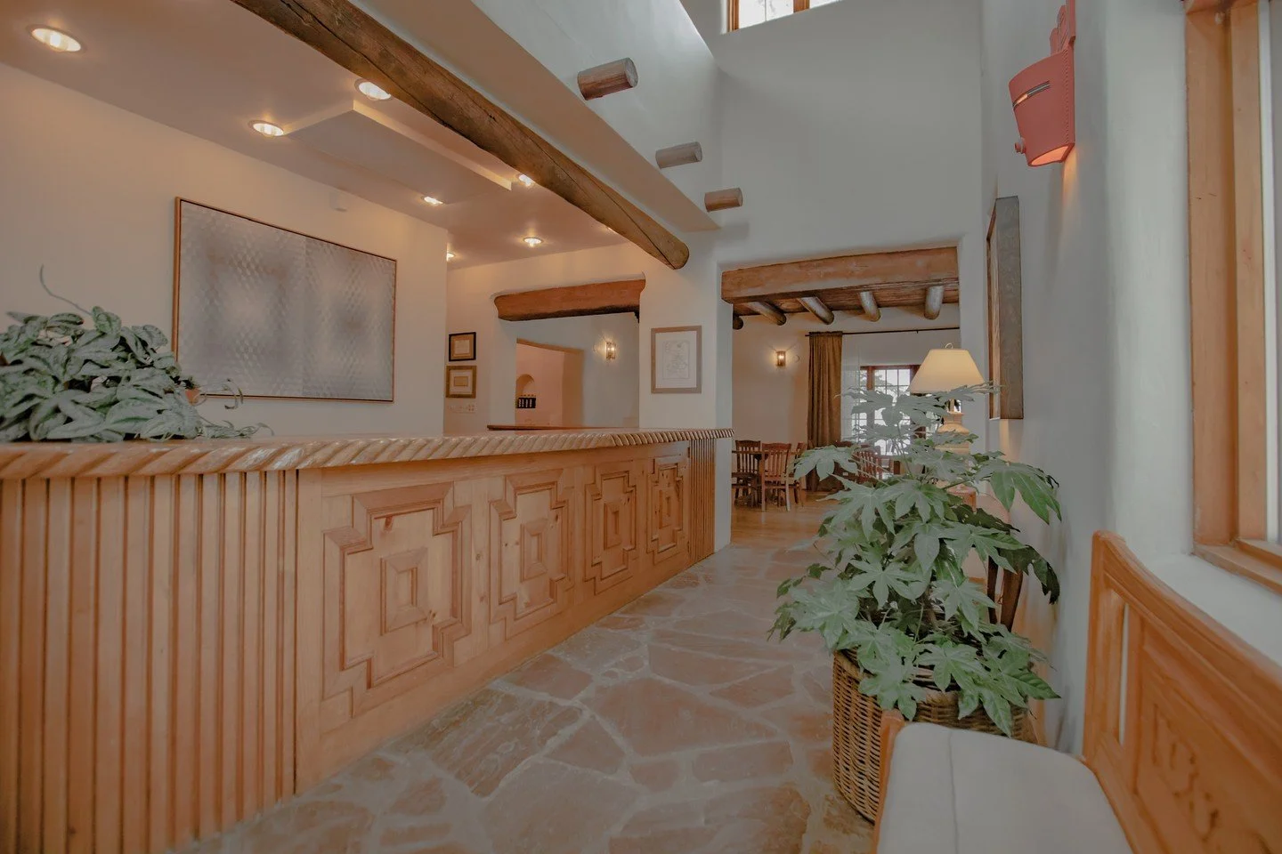 We promised you the inside look. Here it is. 🤍

Adobe walls. Wooden beam ceilings. A practice space that holds you. A dining room with a piano. A deck where you can just sit and breathe.

This is where five days of The Art of Belonging will unfold &
