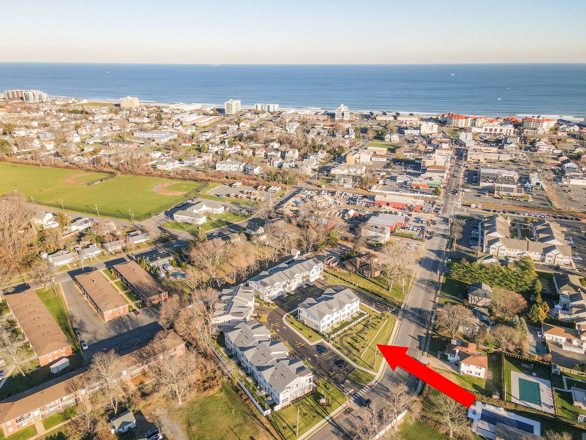 Entrance to the community.