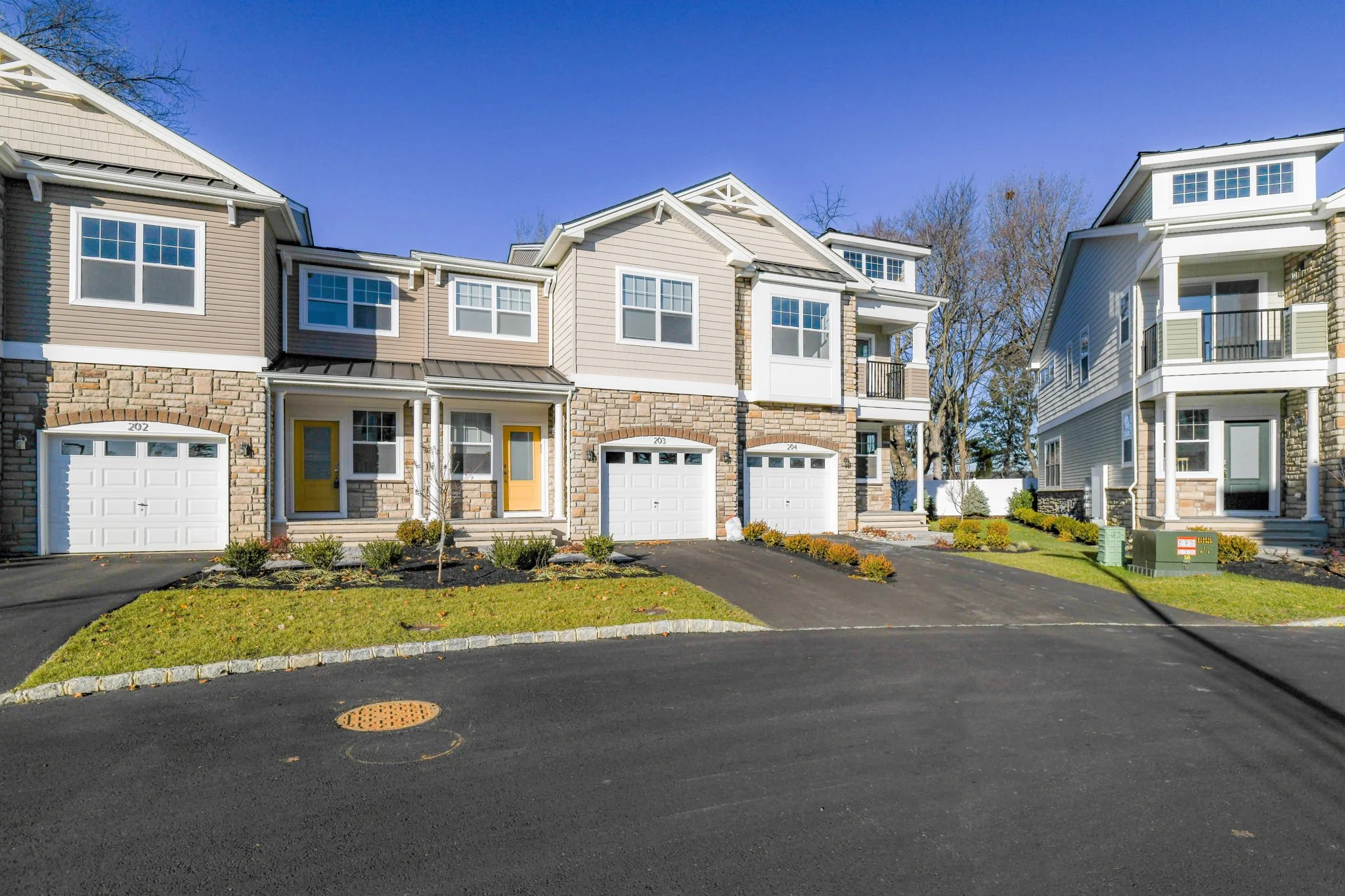 The enclave of West End square in Long Branch.