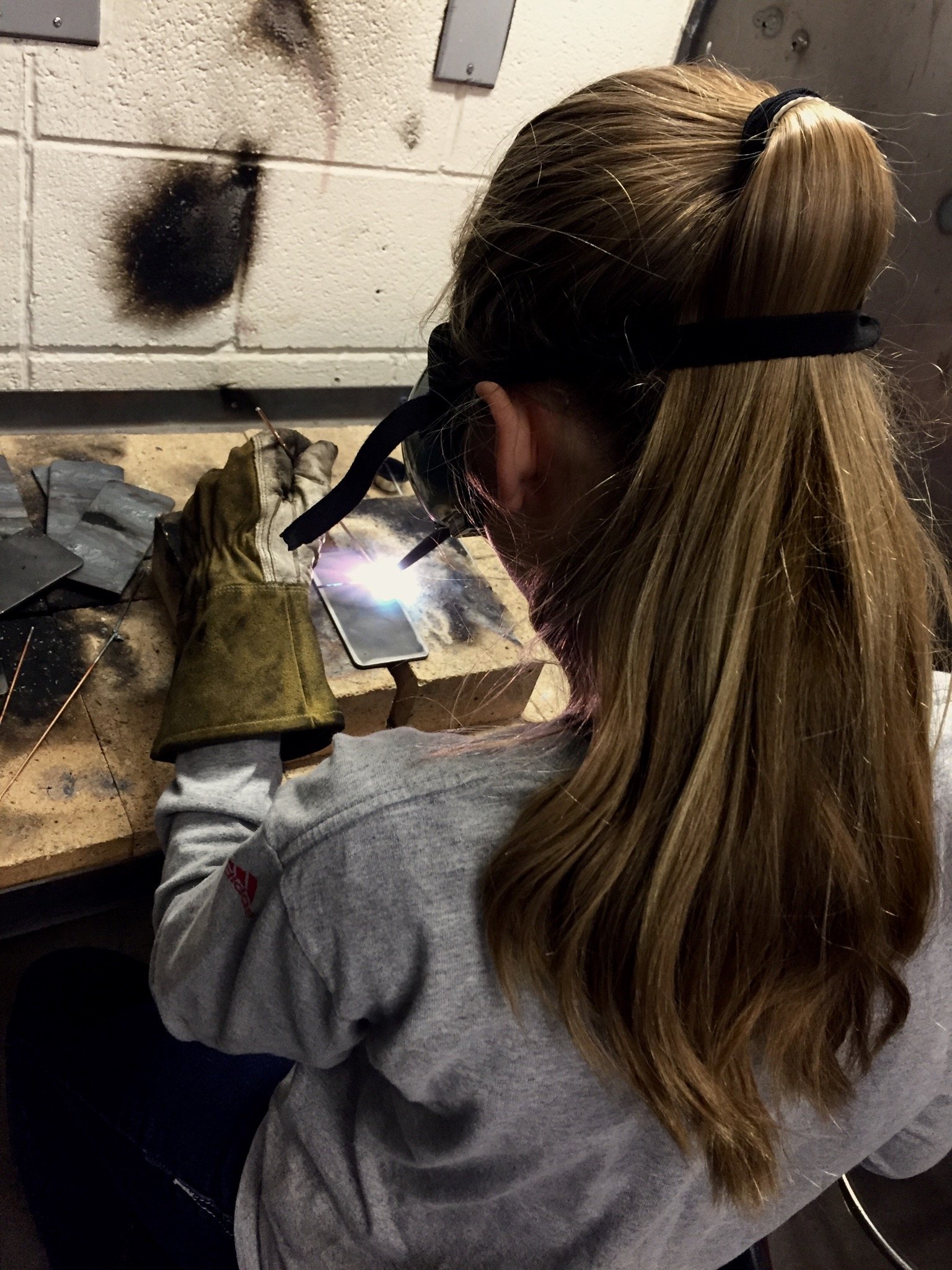 Deep Large Pie Pan — She- Weld  Sculptor, Designer, Educator, Blacksmith,  Welder NYC, Brooklyn, Catskills