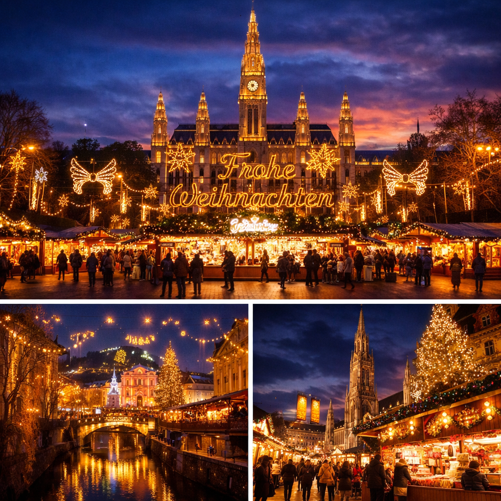 Deposit- Christmas Markets Through Austria, Slovenia & Germany- Early/mid December 2026