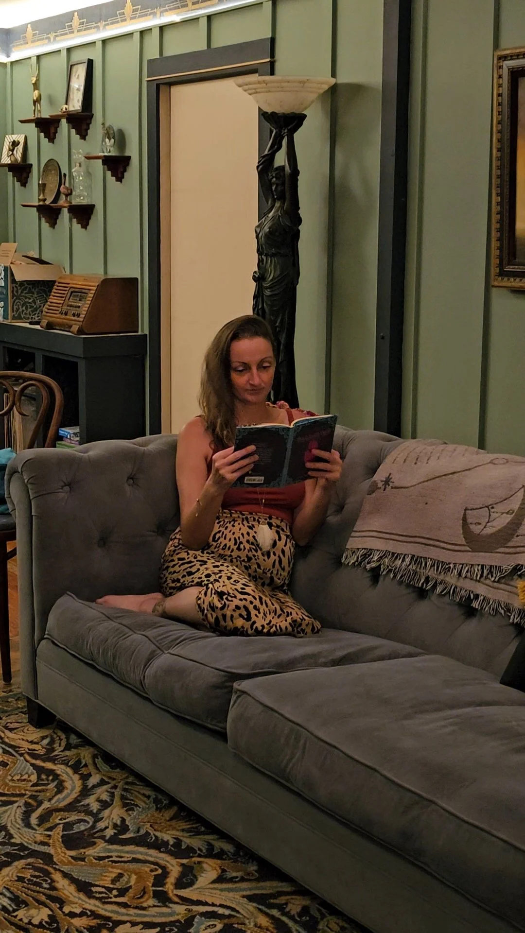 Quiet Reading in the Main Living Room