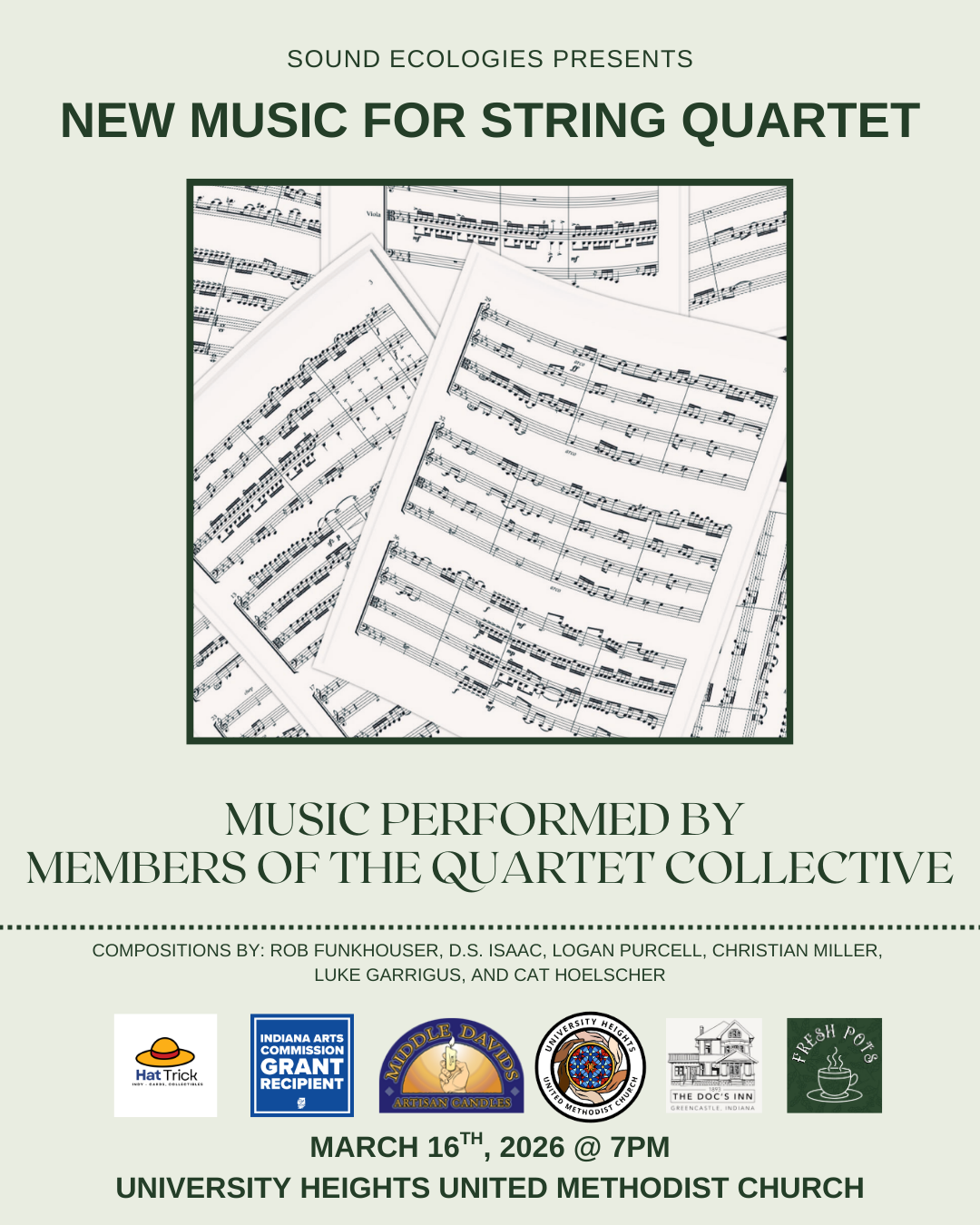 The Quartet Collective performs Hydrangea at the University of Indianapolis