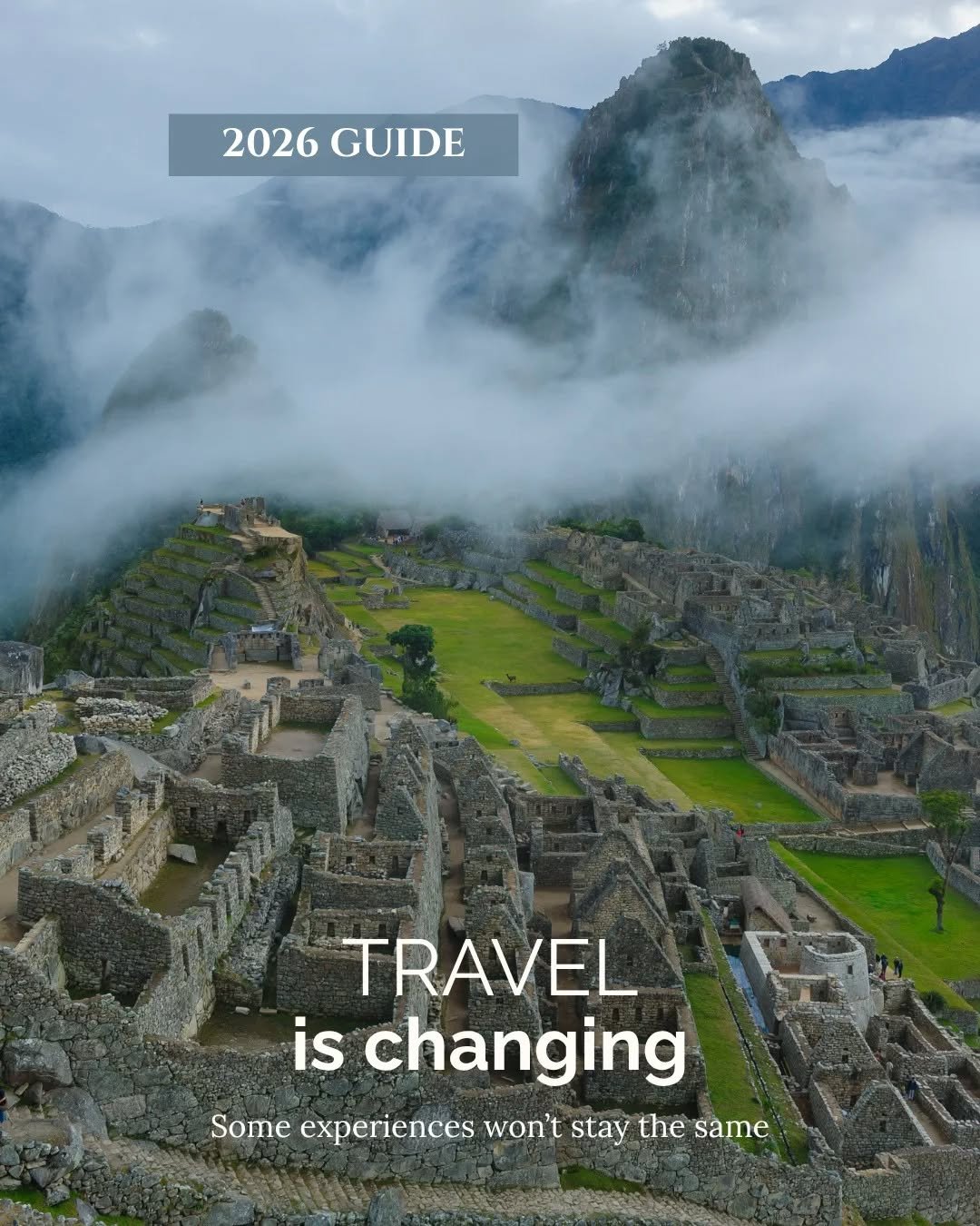 Travel is no longer just about where you go &mdash; it&rsquo;s about when you go.

More travellers are starting to ask different questions:

Where should I go before it&rsquo;s too late?
Which destinations are disappearing due to climate change?
What
