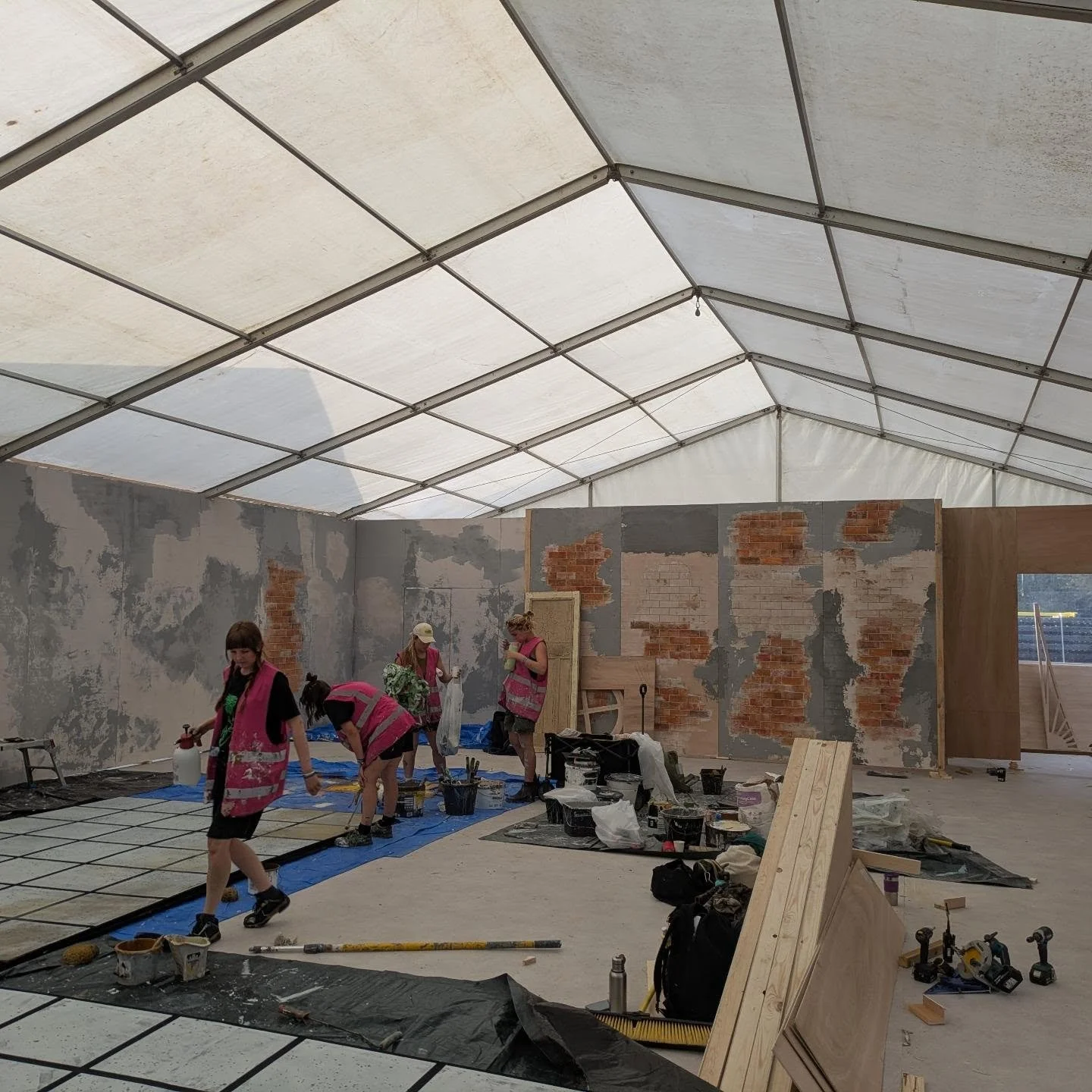 Lost Village 2026

Not sure where to start! I was honoured to be asked to lead the carpentry side of the decor this year, the biggest part of which was to create a warehouse depot in a tent for #DHL 

The best team helped to pull this together and wh