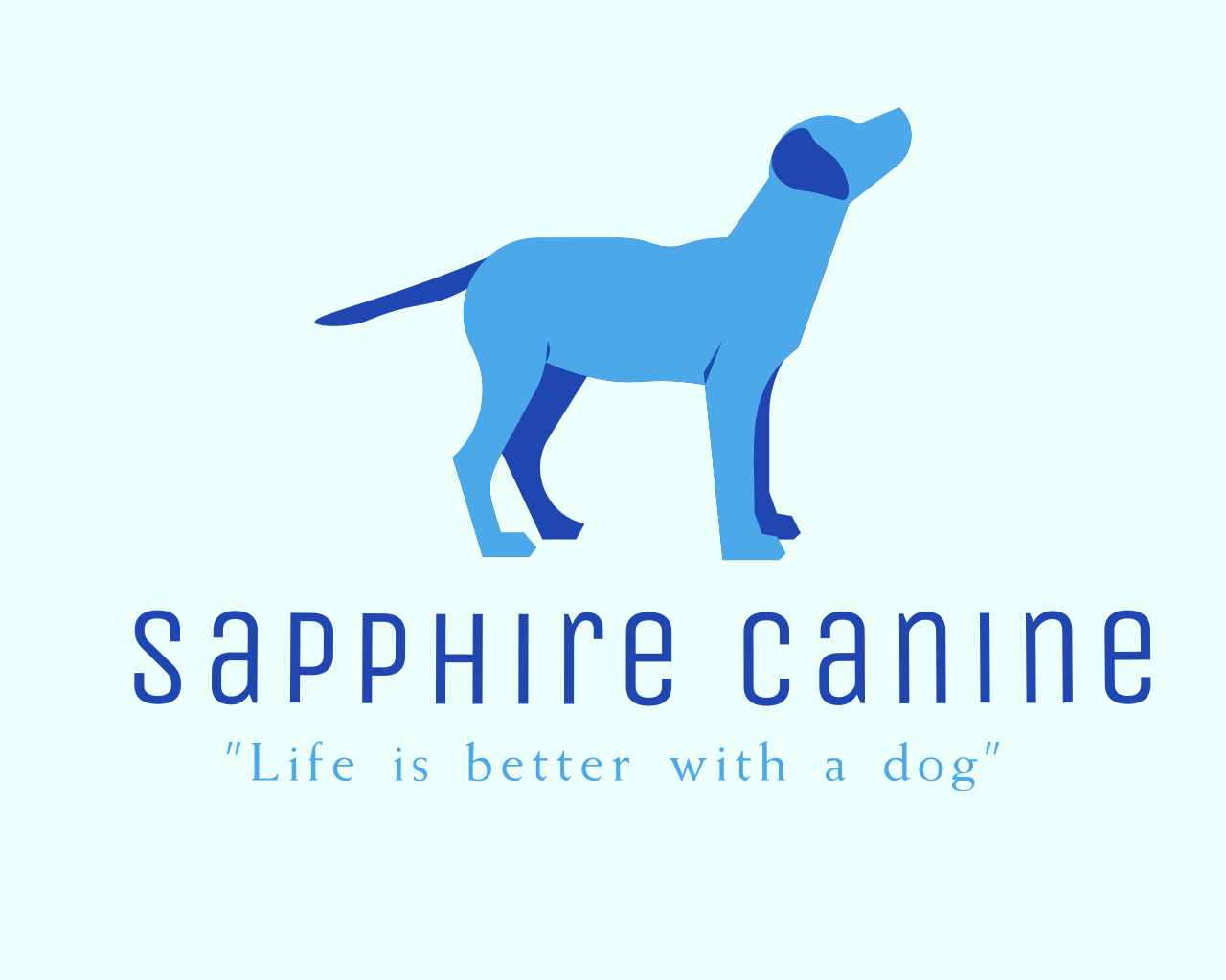 Sapphire Canine