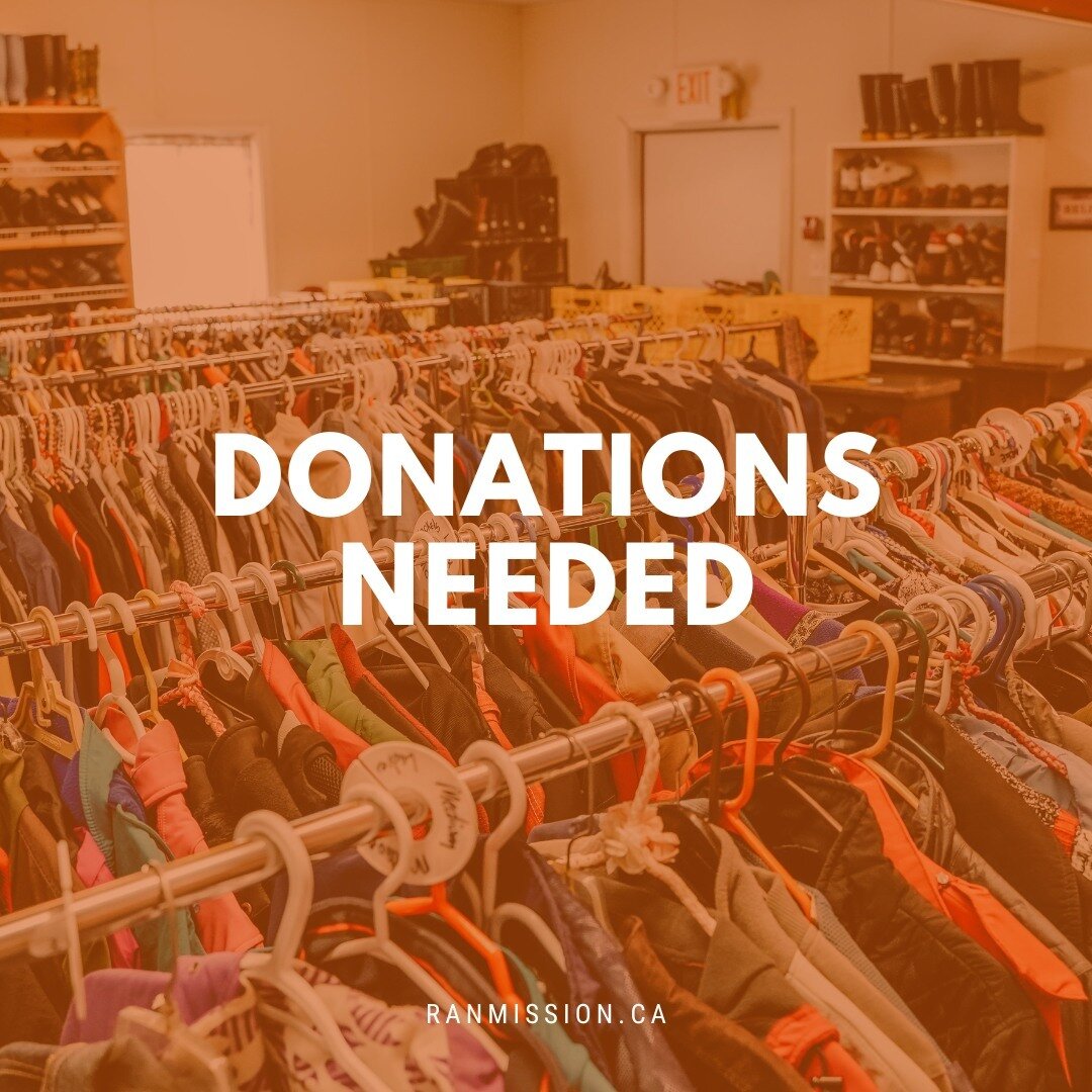 🚨DONATION REQUEST 🚨​
​
Could you spare some (new 😉) underwear for RAN? We're currently in need of boxers / briefs for men. ​
​
Please note: Before dropping off your item donations, please call reception to find out how to proceed: 604-795-2322​

O