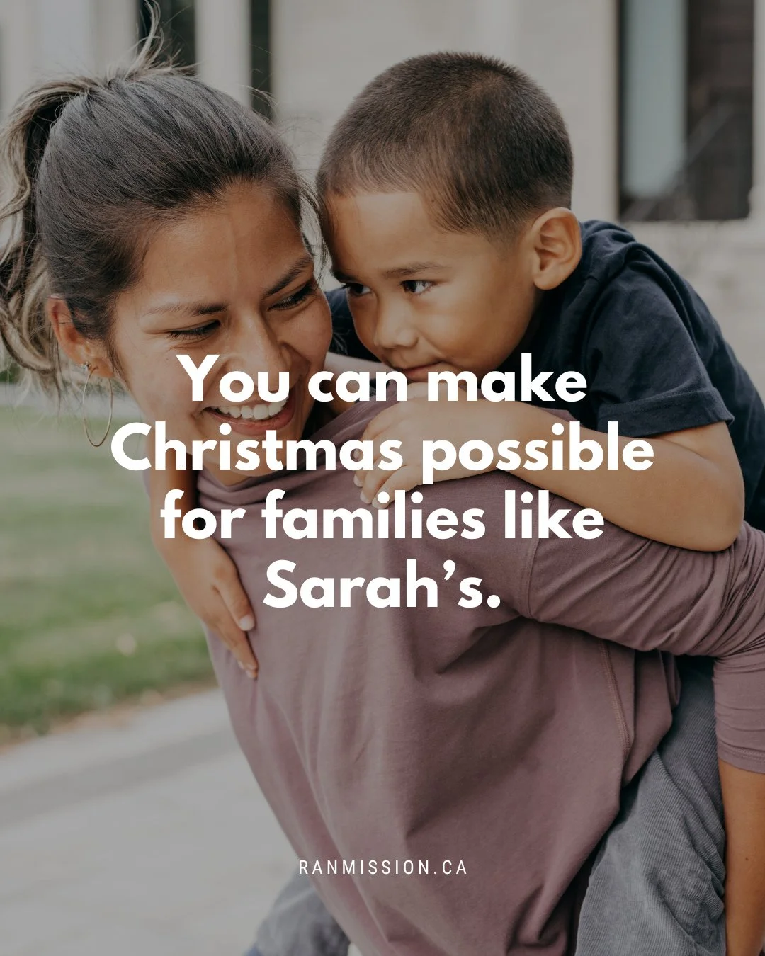 &ldquo;Mom&hellip; will Santa find us this year?&rdquo; 🎅🧡⁠
⁠
When Sarah&rsquo;s child asked that question, her heart broke. But because of your generosity, Sarah and her family shared a warm Christmas meal surrounded by laughter, love, and hope at