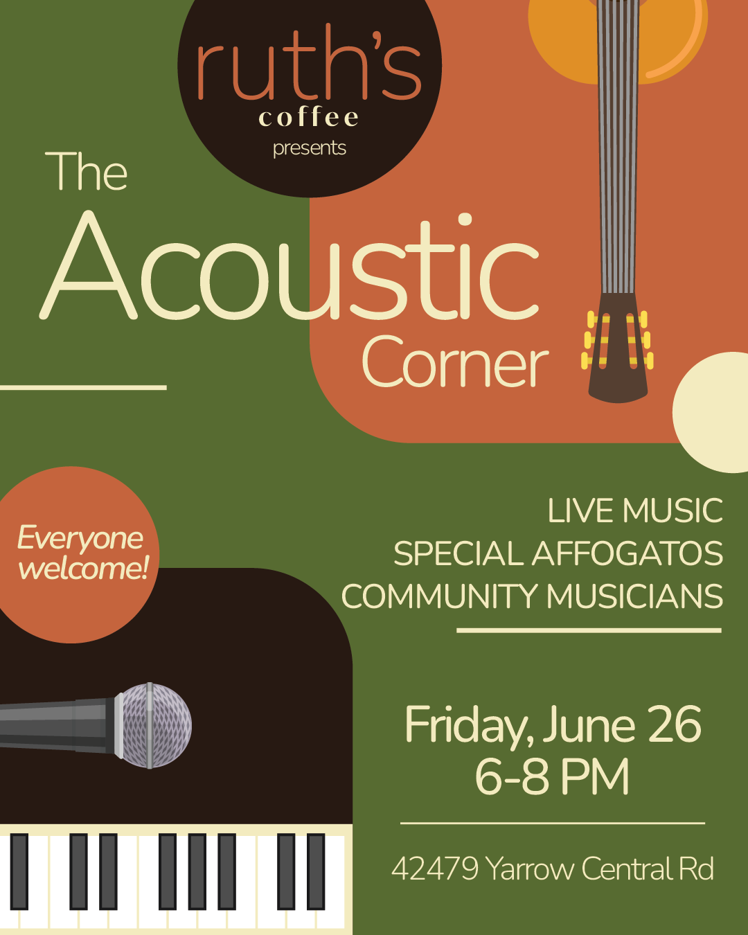 The Acoustic Corner @ Ruth's Coffee