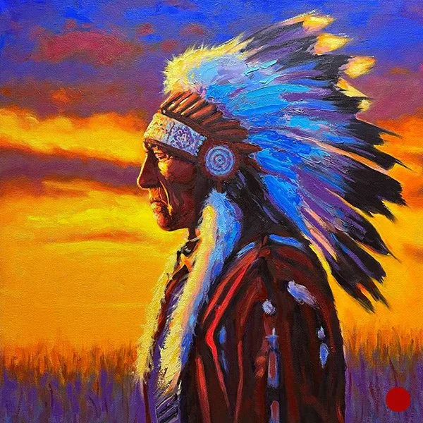 SOLD - Greeting The Great Spirit