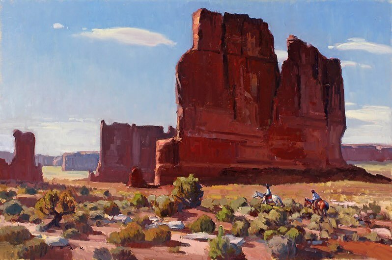 Introducing our newest artist at Santa Fe Trails Fine Art, Jim Woodark.⁠
⁠
Jim Wodark is an award-winning plein air artist who was born and raised in Colorado. Throughout childhood, his parents, both artistic in their own right, were incredibly encou
