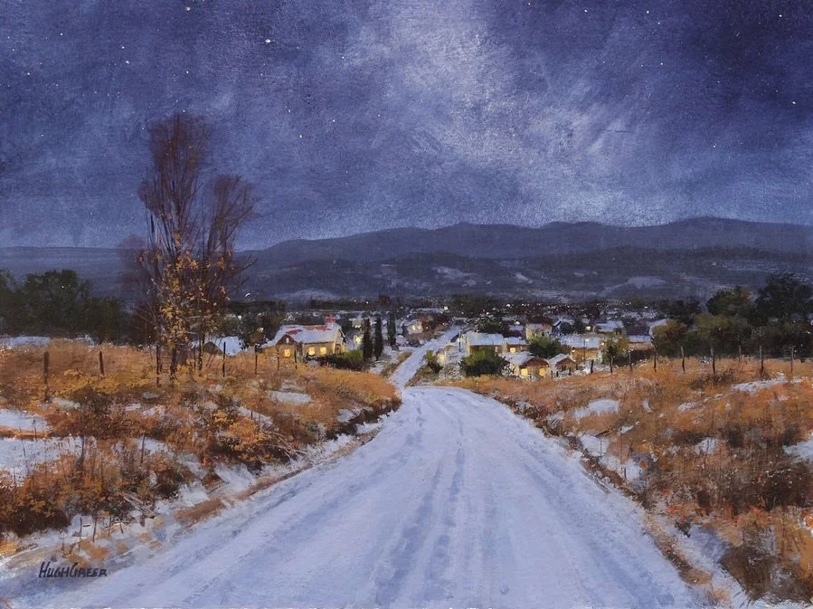 New collection of works by Hugh Greer. See all of the beautiful new artwork online in our New Arrivals section.⁠
⁠
#santafeartgallery⁠